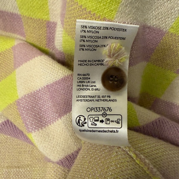 Anthropologie Harmon Jacquard Sweater Tee by Maeve Condition • Size 2X - Picture 6 of 8